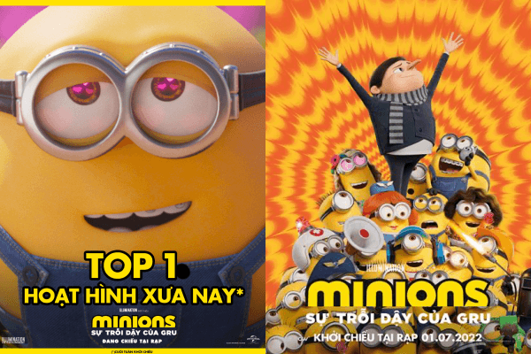 ‘Minions: Sự trỗi dậy của Gru’ lập kỷ lục Phim hoạt hình có doanh thu mở màn cao nhất mọi thời đại tại Việt Nam