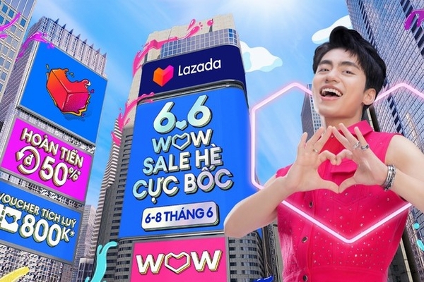 Mùa hè ‘thật wow’ với Lễ hội mua sắm 6.6