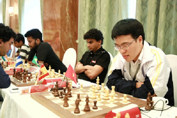 Lê Quang Liêm tiếp tục bất bại 7 ván ở giải cờ vua quốc tế