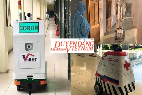 Việt Nam chế tạo nhiều loại robot phòng chống dịch Covid-19