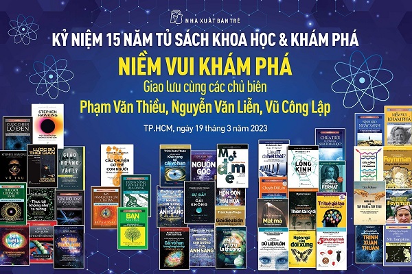 NXB Trẻ kỷ niệm 15 năm tủ sách khoa học khám phá