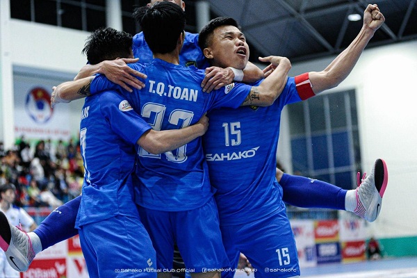 Sahako vô địch futsal giải futsal Quốc gia 2022 trước 1 vòng đấu