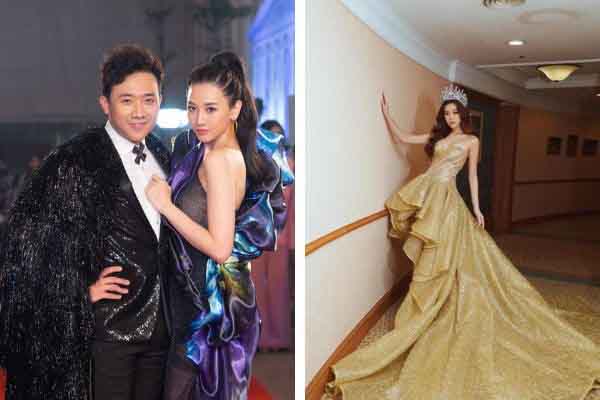 Chất liệu tạo nên sự lộng lẫy xa hoa cho người mặc trong những bữa tiệc