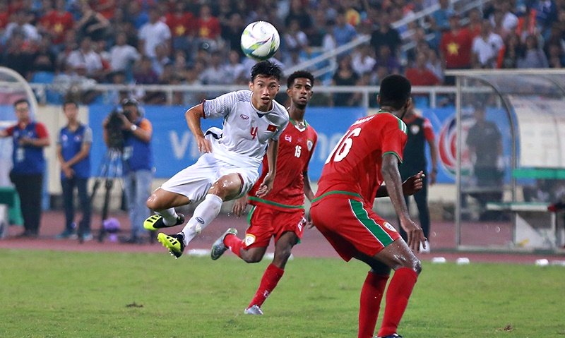 Siêu phẩm của Đoàn Văn Hậu vào lưới U23 Oman, giúp U23 Việt Nam chiến thắng