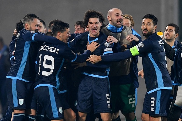 Đội tuyển yếu nhất thế giới tạo cột mốc lịch sử chưa từng có tại vòng loại EURO 2024