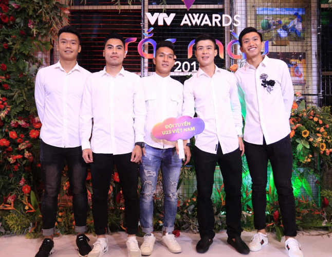 Các ‘soái ca’ của U23 Việt Nam nhận cú đúp giải thưởng