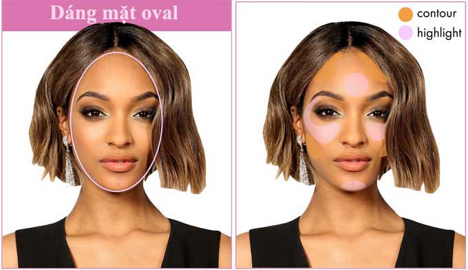 Các cách trang điểm tạo khối