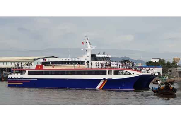 Khai trương tuyến tàu cao tốc Phú Quý Express từ Phan Thiết đi đảo Phú Quý