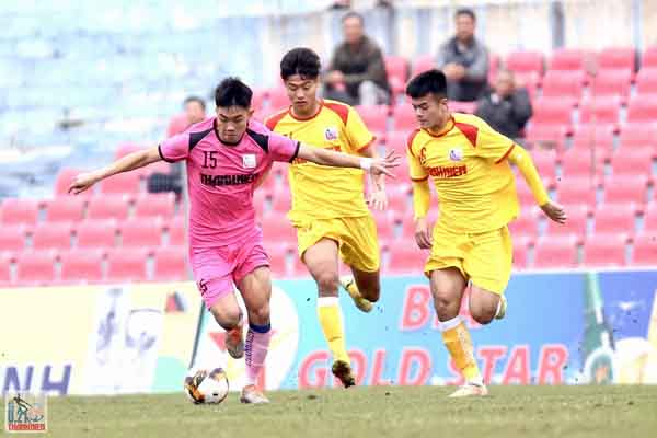 Dừng chân tại tứ kết U.21 Quốc gia, HLV Hoàng Thọ (U.21 Hồng Lĩnh Hà Tĩnh): Tôi tự hào về các học trò của mình