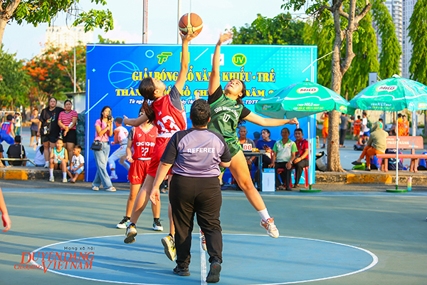 Khởi tranh Giải bóng rổ Năng khiếu – Trẻ năm 2024