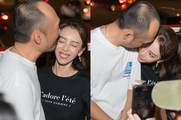 Thu Trang – Tiến Luật ôm hôn nhau giữa chuyến xe bus ‘Dân chơi không sợ con rơi’