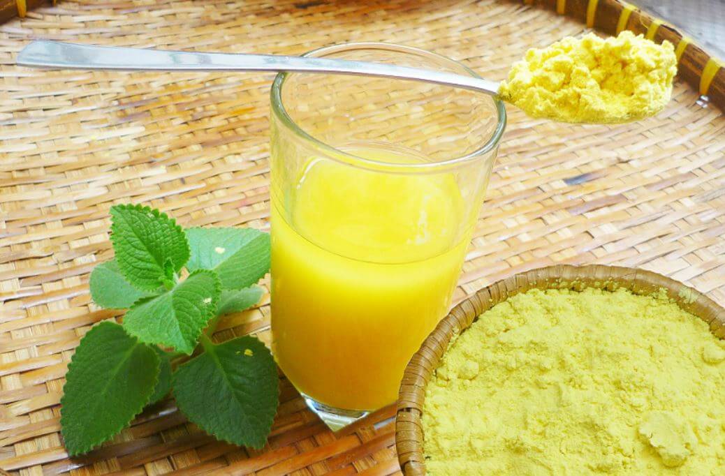 Men gan cao bất thường do uống bột nghệ không đúng cách