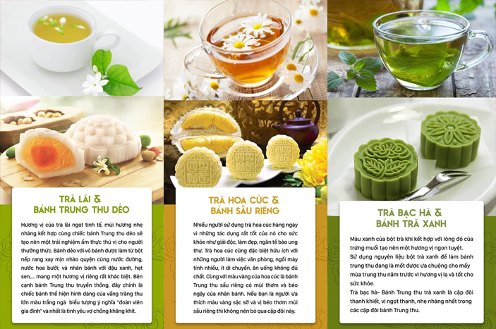 Bật mí về 3 cặp đôi ‘trà – bánh trung thu’ xứng đôi đến lạ