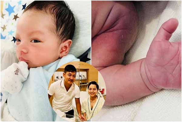 Hải Băng, Thành Đạt mừng rỡ khi con vừa sinh hết tím tái