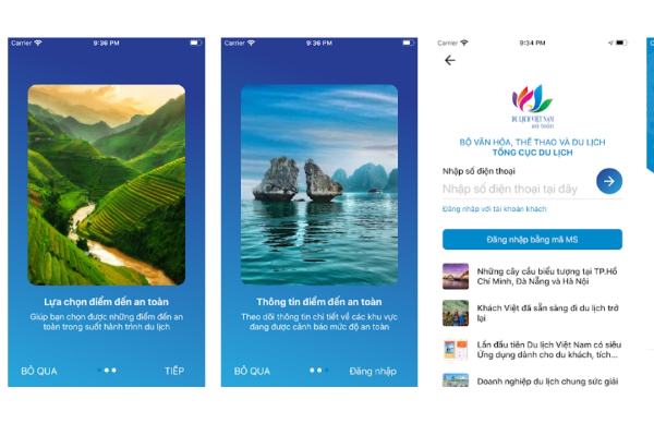 Tổng cục Du lịch ra mắt ứng dụng Du lịch Việt Nam an toàn