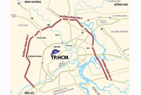 TP HCM muốn sử dụng gần 3.000 tỷ làm nhanh đường Vành đai 3