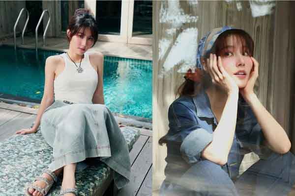 Diễm My 9X khoe nhan sắc trong trẻo