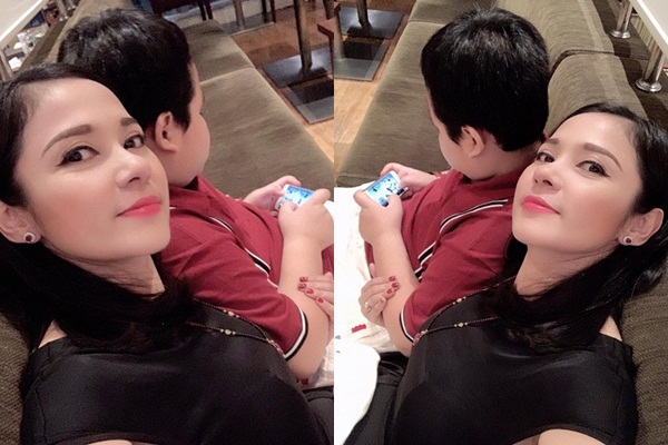 Con trai Việt Trinh lộ diện lớn phổng phao