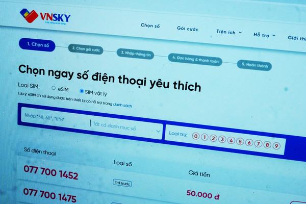 Mạng di động ảo VNSKY tham gia thị trường Việt Nam