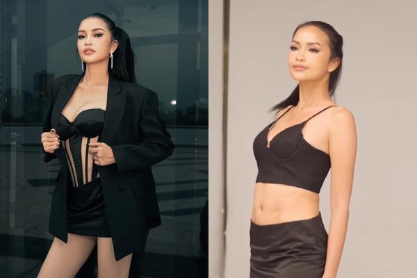 Ngọc Châu ‘gây sốt’ với cơ bụng săn chắc trước thềm Miss Universe