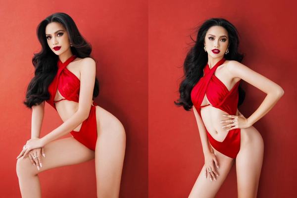 Ảnh diện bikini siêu nóng bỏng của Ngọc Châu tại Miss Universe 2022 khiến CĐM trầm trồ