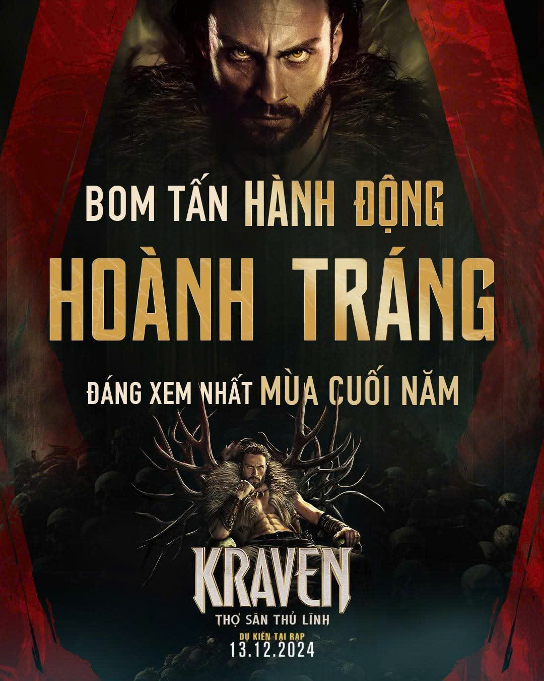 Kraven The Hunter: Phản anh hùng độc nhất, cuộc chiến không khoan nhượng