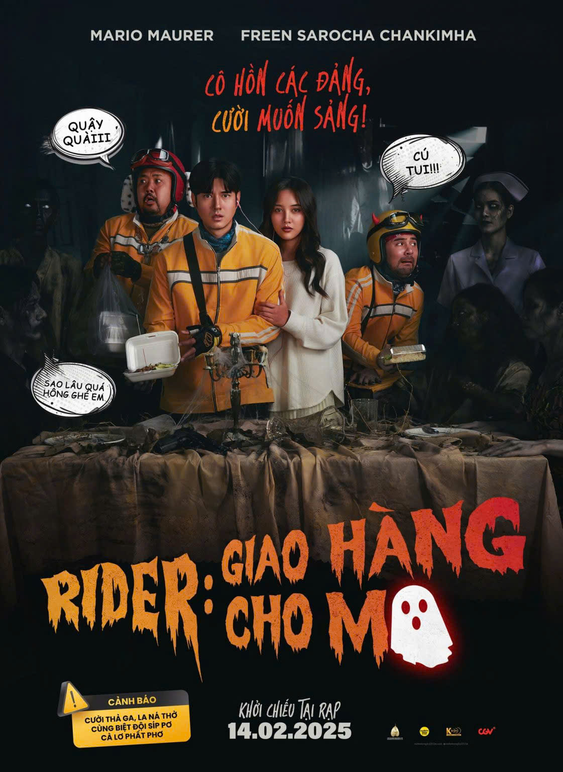 “Rider: Giao hàng cho ma” – Khi kinh dị gặp hài hước, bạn sẽ cười đến nghiêng ngả!