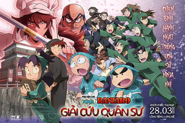 Ninja Rantaro: “Giải Cứu Quân Sư” – Hành trình giải cứu thầy giáo đầy kịch tính!
