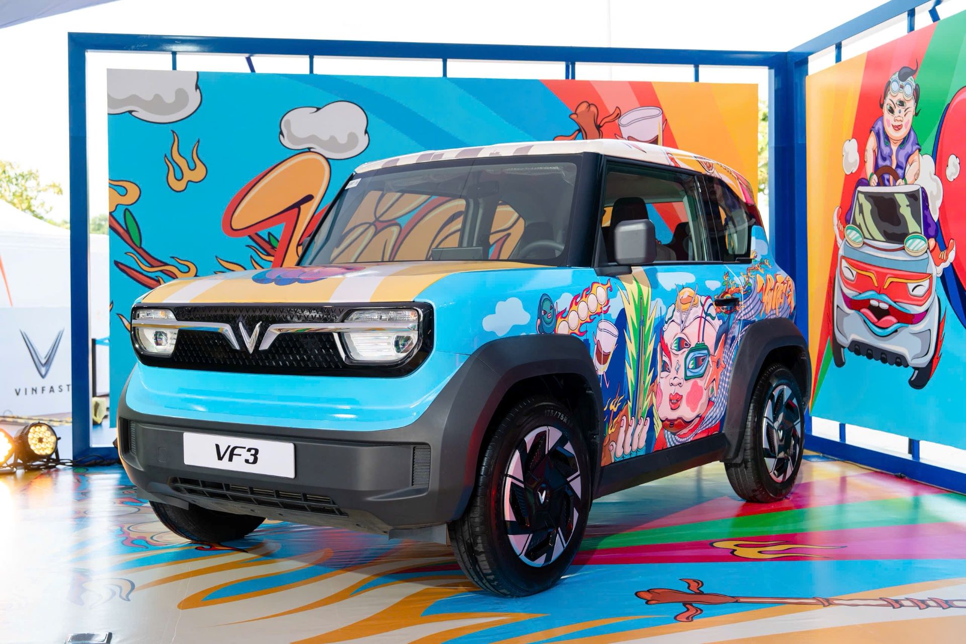 VinFast VF 3 – Xe nhỏ, tạo cảm hứng xê dịch lớn