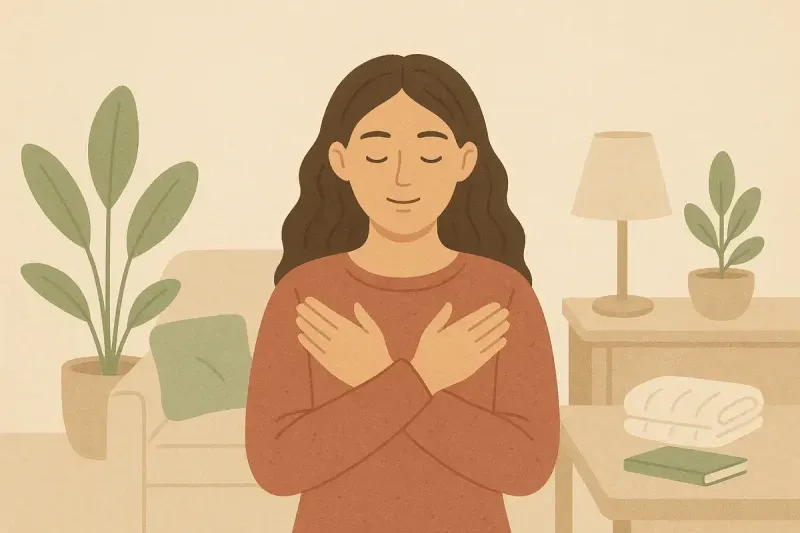 Ôm kiểu bướm – Phương pháp đơn giản giúp giảm lo âu và ổn định cảm xúc