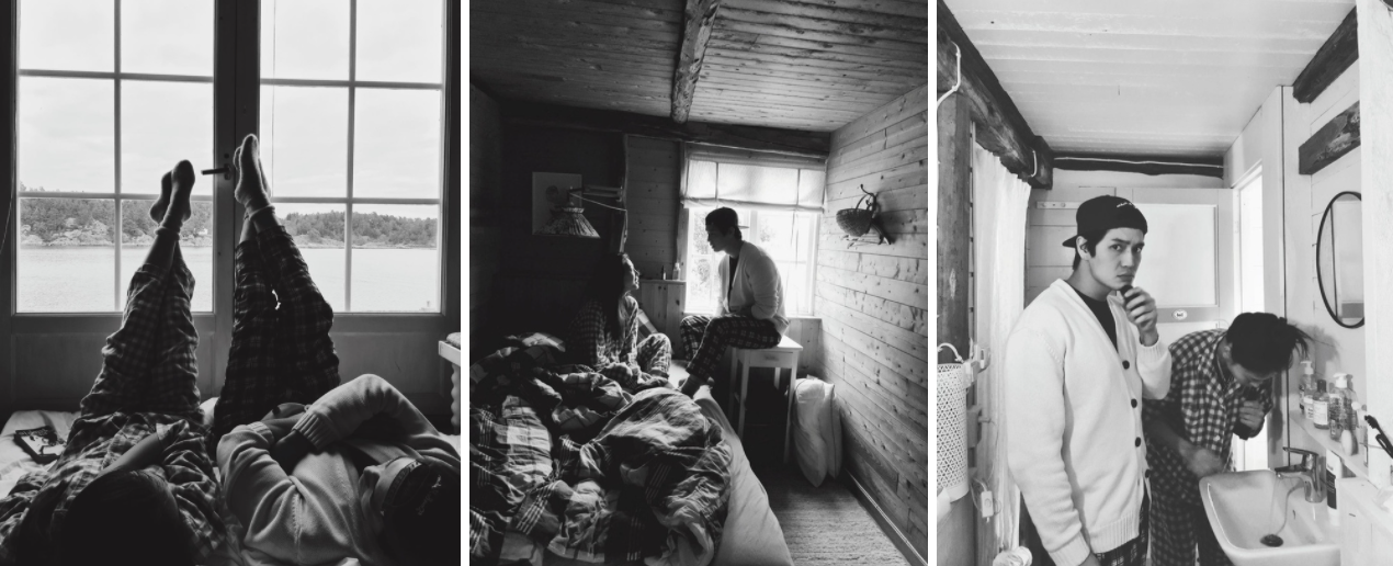 Và những khoảnh khắc bình dị của cặp đôi