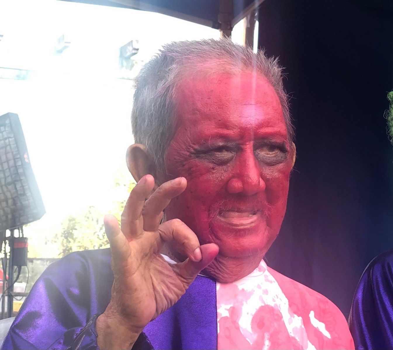 Tạo hình của nghệ sĩ Mạc Can trong bộ phim kinh dị Chuyện ma gần nhà  LẠC XUÂN